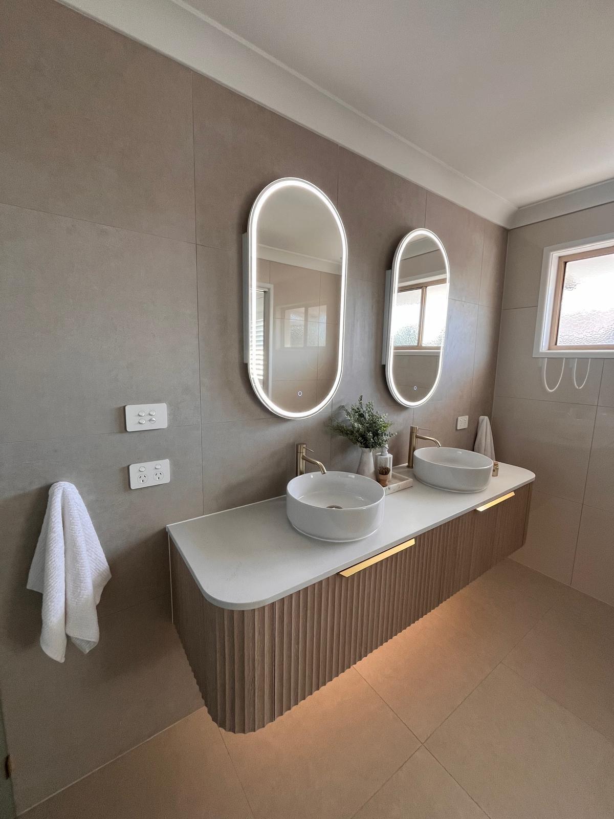 Why We Remove the Cornice for Full-Height Bathroom Tiling